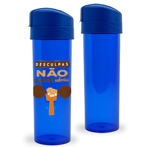 Garrafa Slim Fit | 540ml | Azul Neon