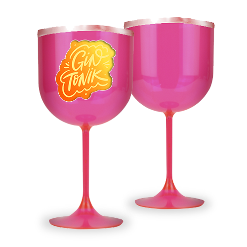 Taça de Gin | 650ml | Rosa Neon