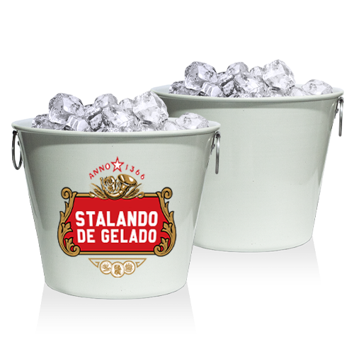 Balde de Alumínio | 9L | Branco