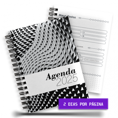Agenda Amarantto | 2 Dias por página | 1/1 - 200 Páginas