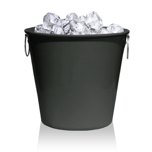 Balde de Alumínio | 6L | Preto