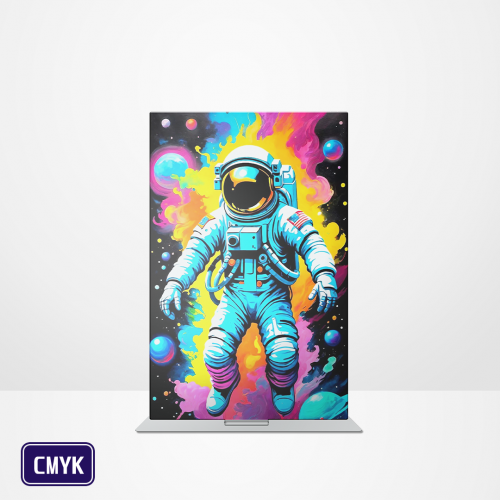 Troféu de Acrílico | 15x21cm | 4x0 | Impressão Total