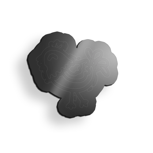 Placa Acrílico A4 | 22x33cm |Acrílico Preto - 2mm