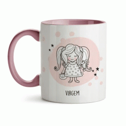 Caneca de Cerâmica | Rosa | 325ml