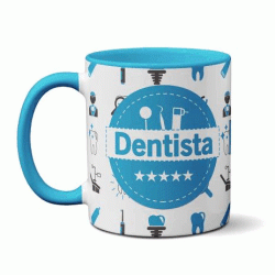 Caneca de Cerâmica | Azul Claro | 325ml