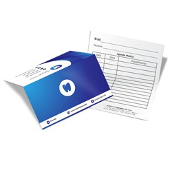 Cartão Duplo 250g | 4/1 | UV 1/0